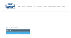 Desktop Screenshot of coldwellbankerontrack.com